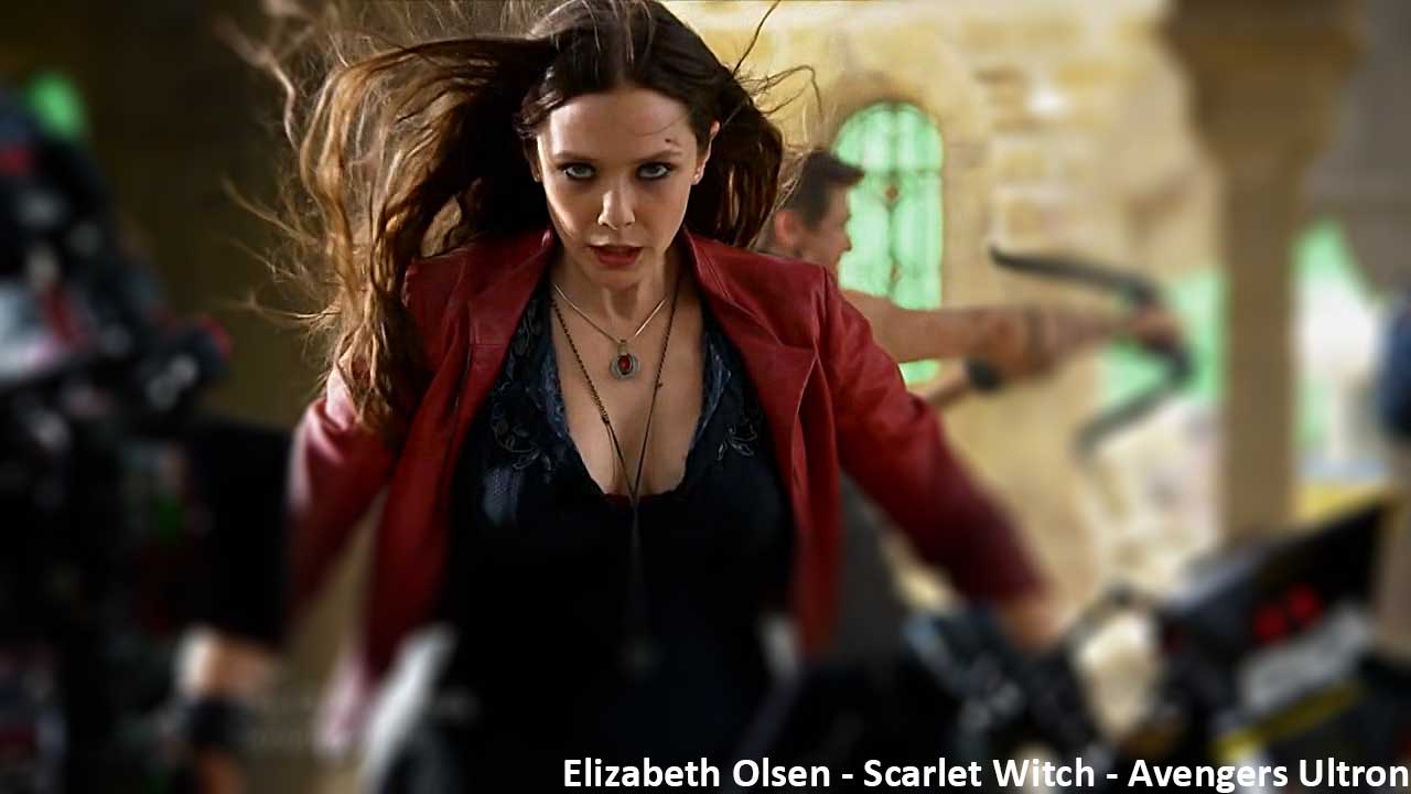 Elizabeth Olsen Black Outfit Wallpapers