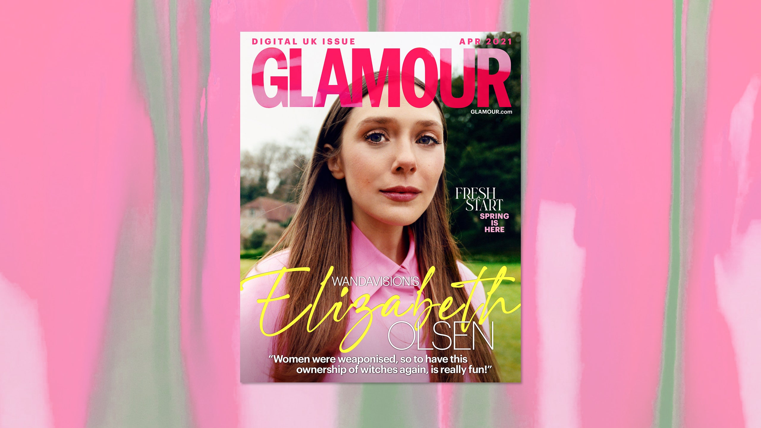 Elizabeth Olsen Glamour Magazine Wallpapers