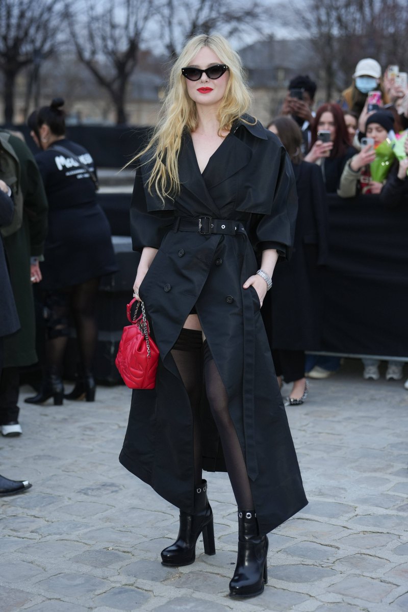 Elle Fanning At Paris Fashion Week Wallpapers