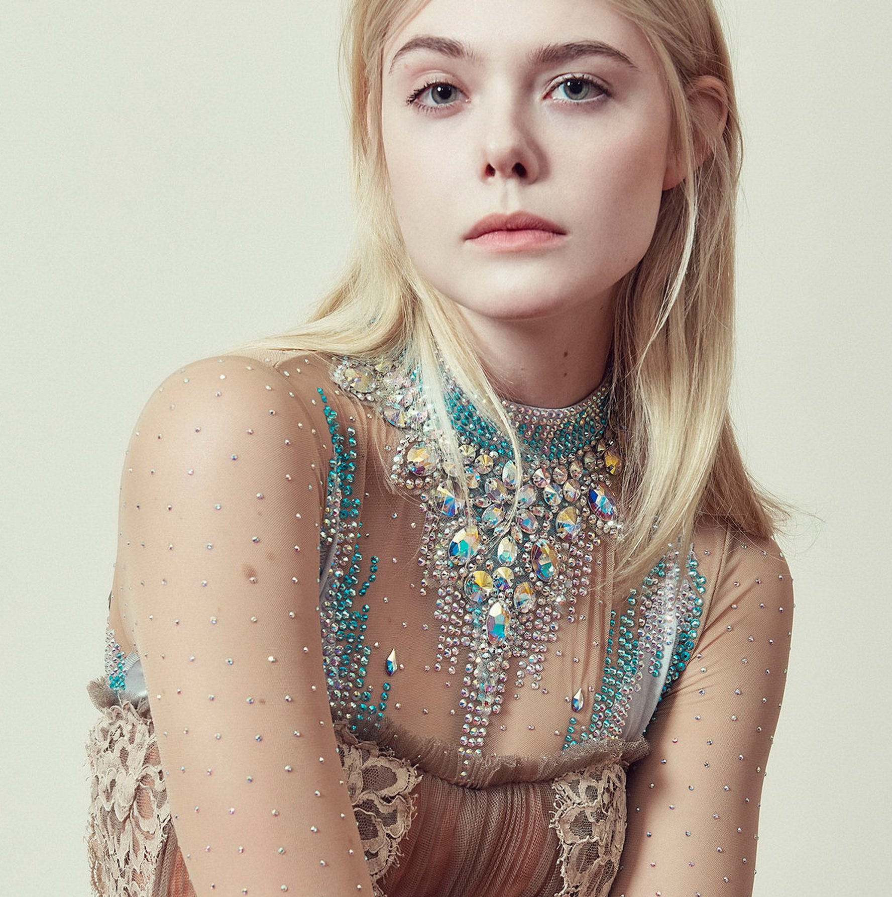 Elle Fanning Harper Bazaar 2018 Photoshoot Wallpapers