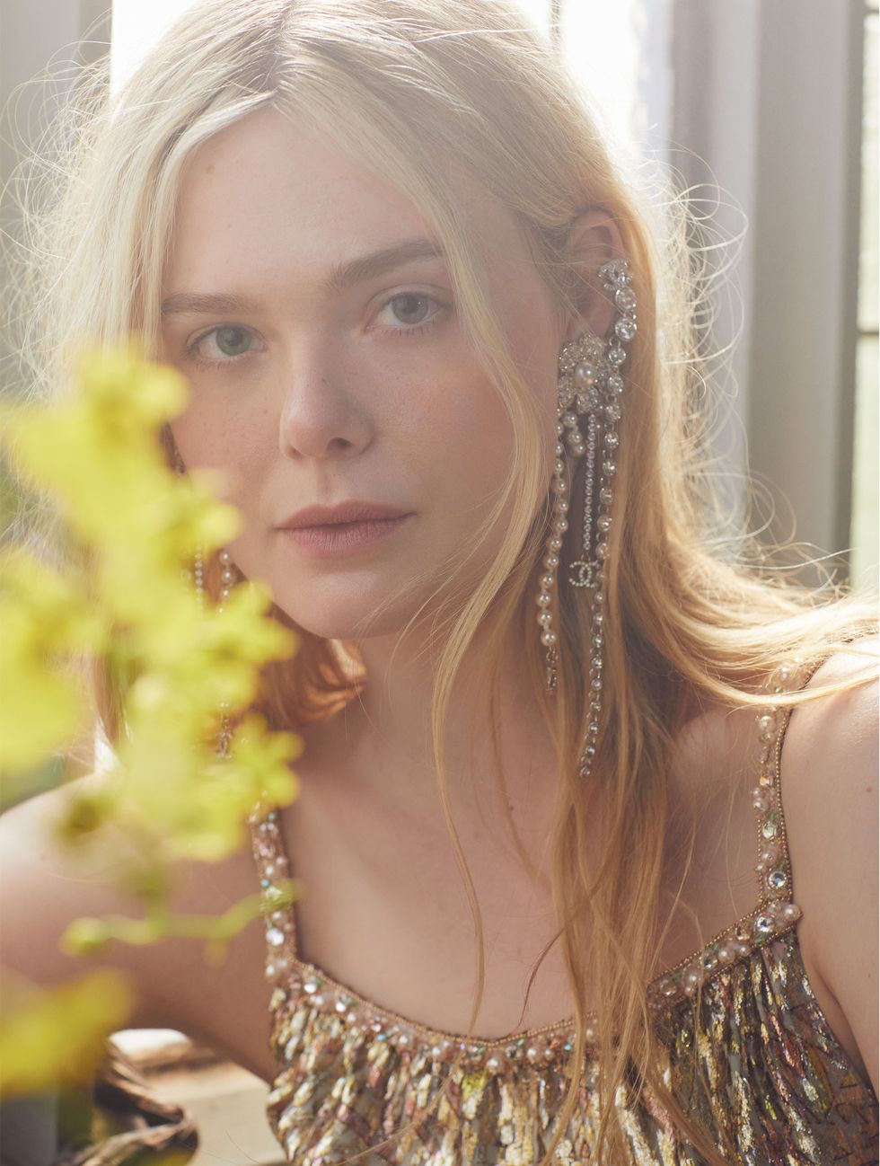 Elle Fanning Harper Bazaar Wallpapers