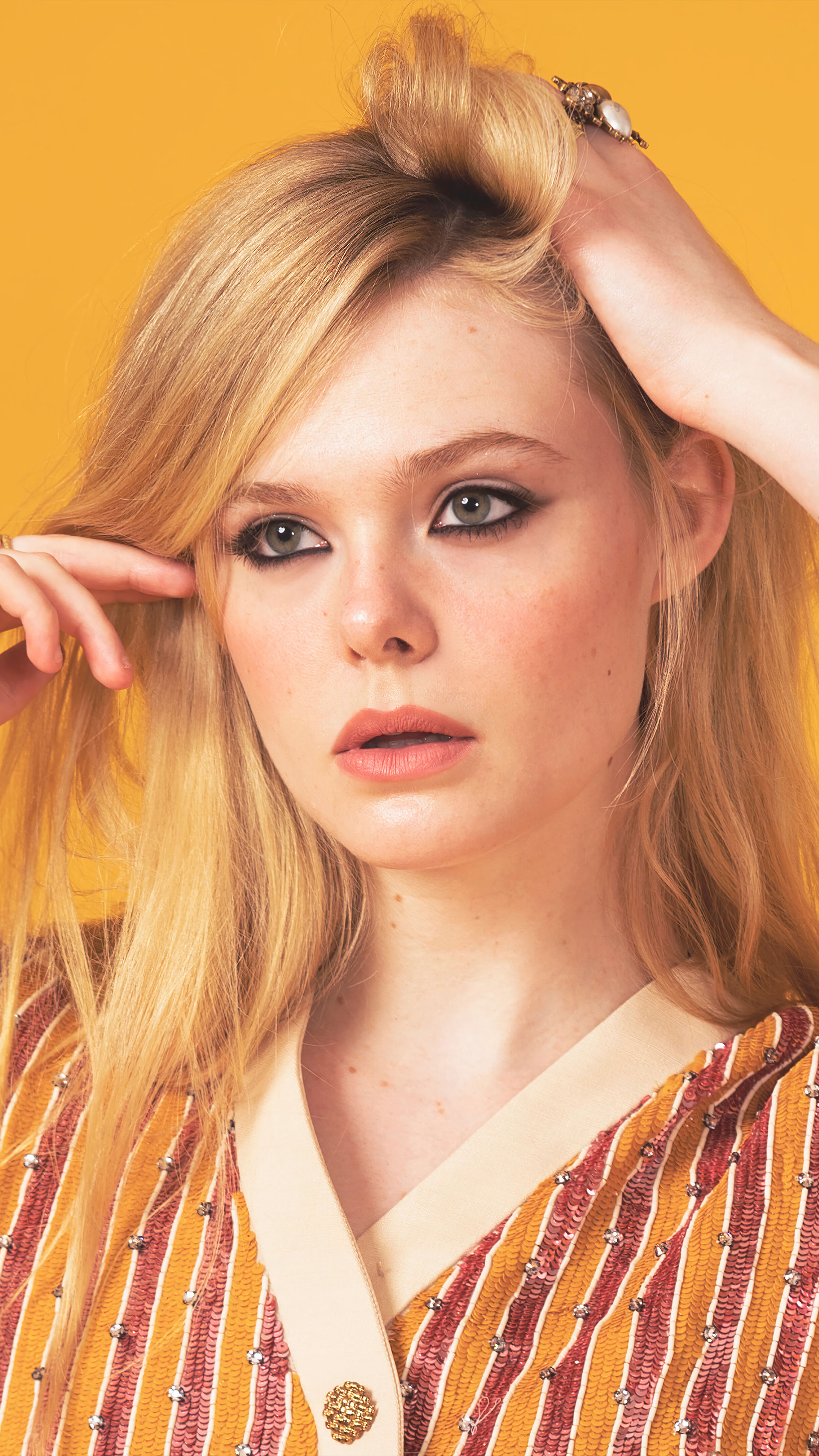 Elle Fanning Stunning Portrait Wallpapers