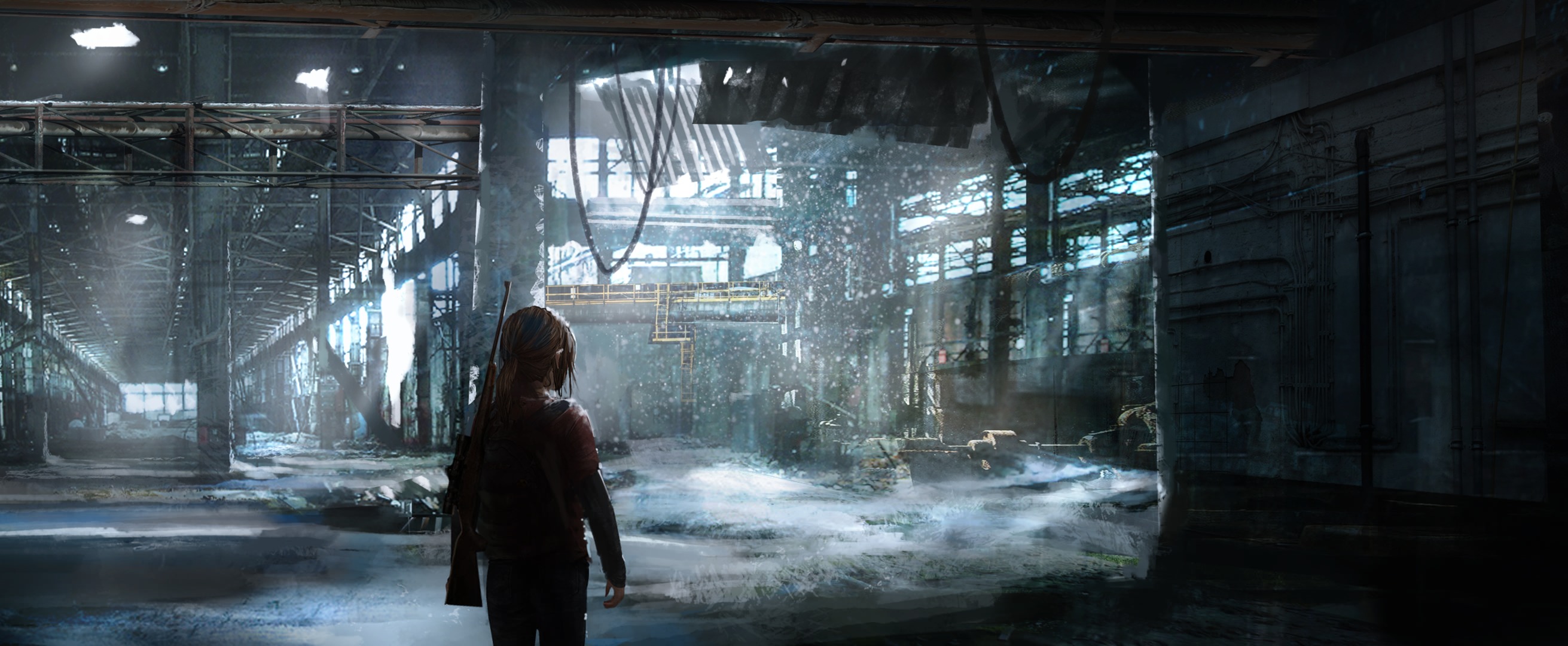 Ellie in Apolo 11 The Last of Us Wallpapers