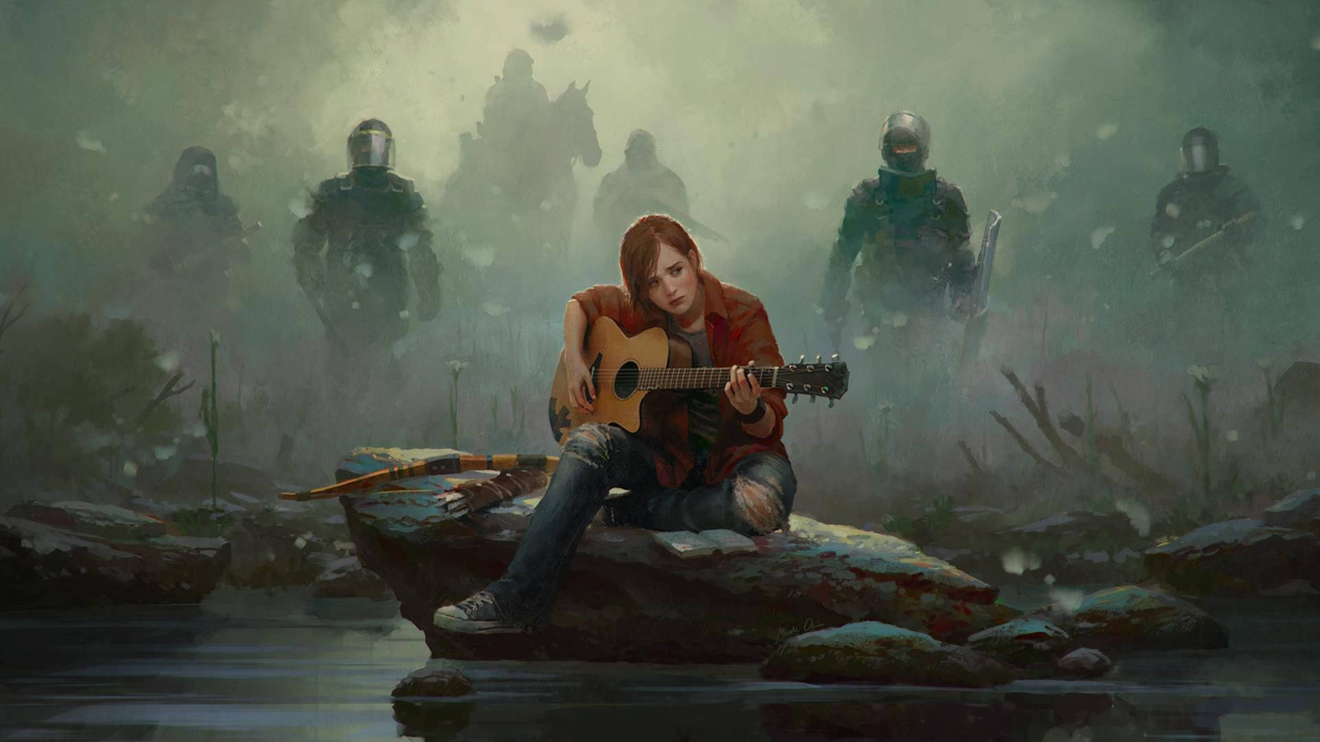 Ellie in Apolo 11 The Last of Us Wallpapers