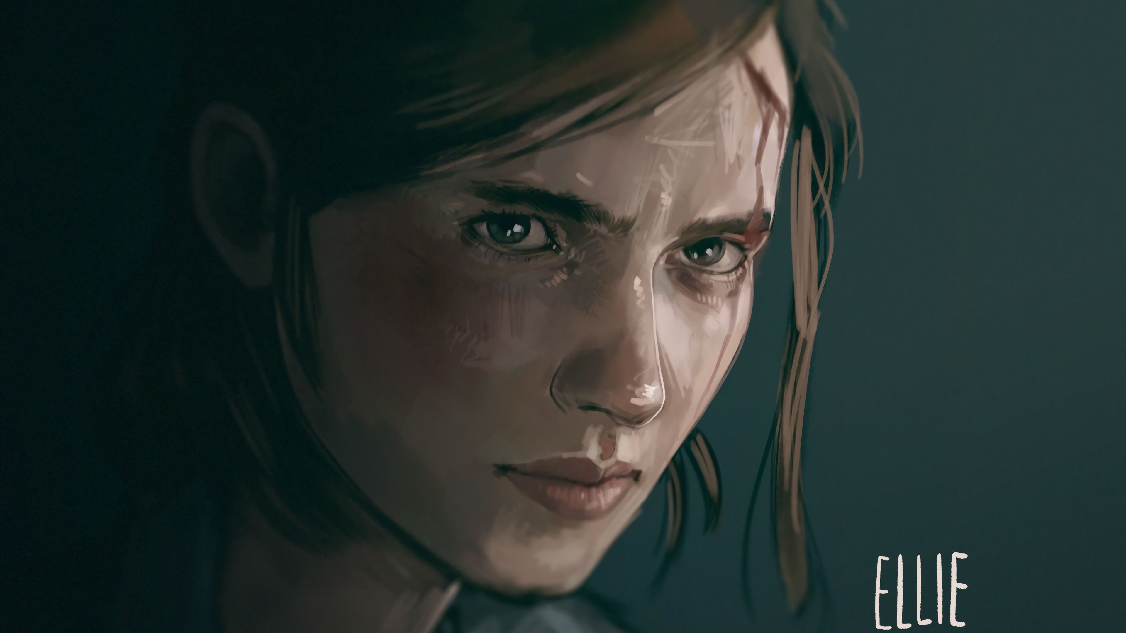 Ellie in Apolo 11 The Last of Us Wallpapers