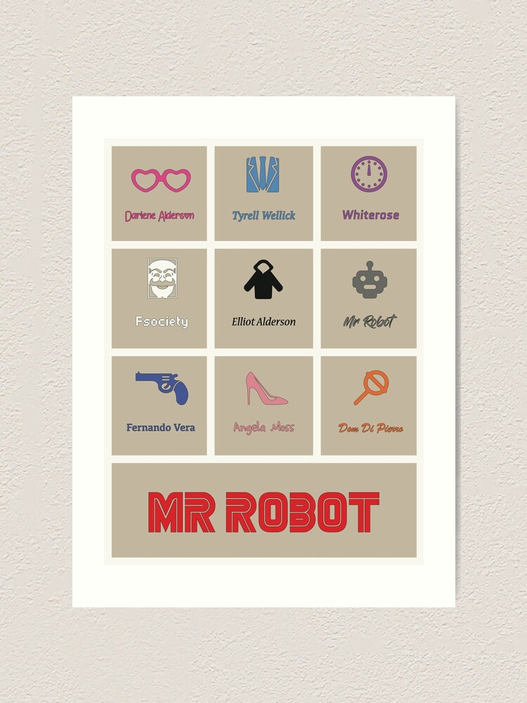 Elliot Alderson Mr Robot Minimalism Artwork Wallpapers