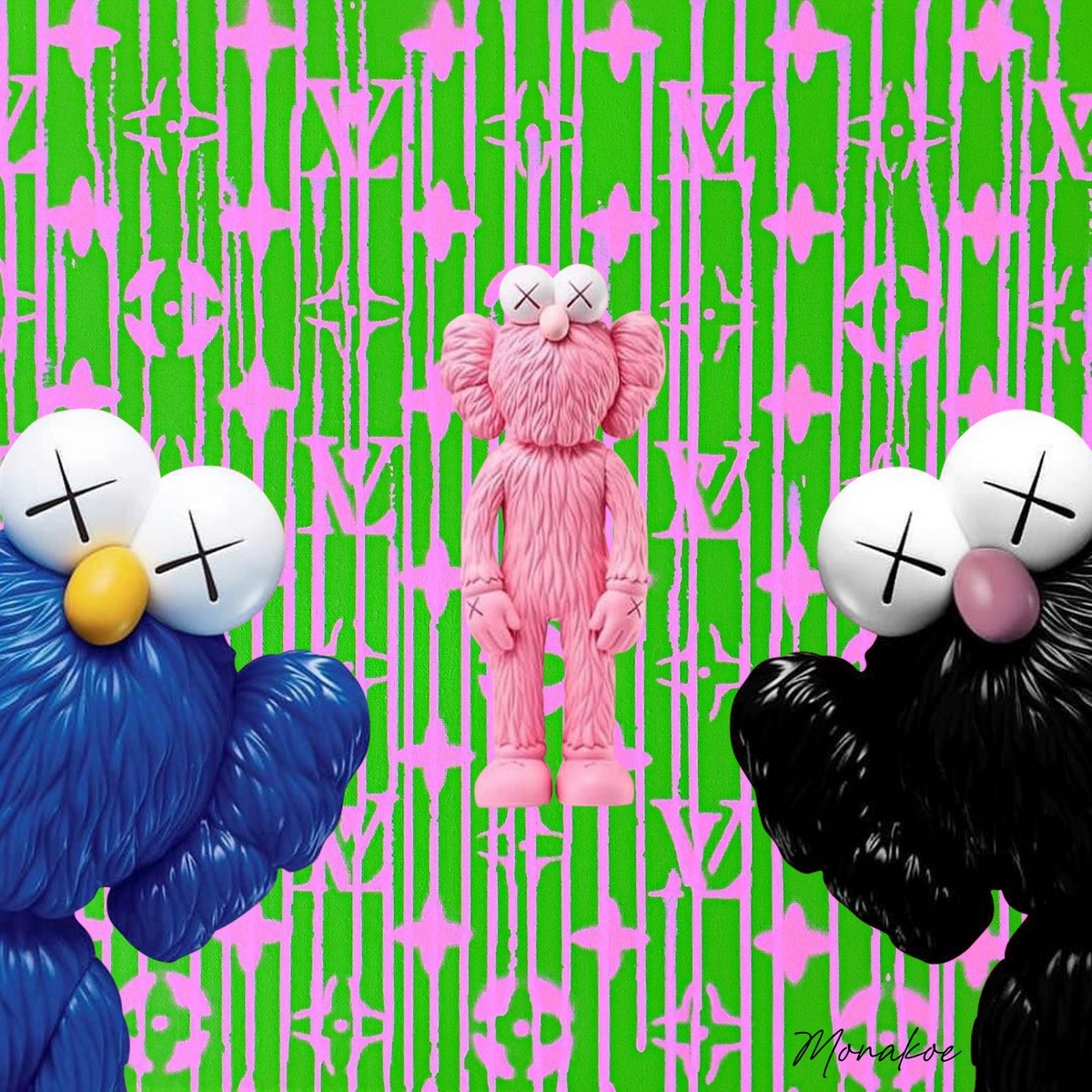 Elmo Kaws Wallpapers