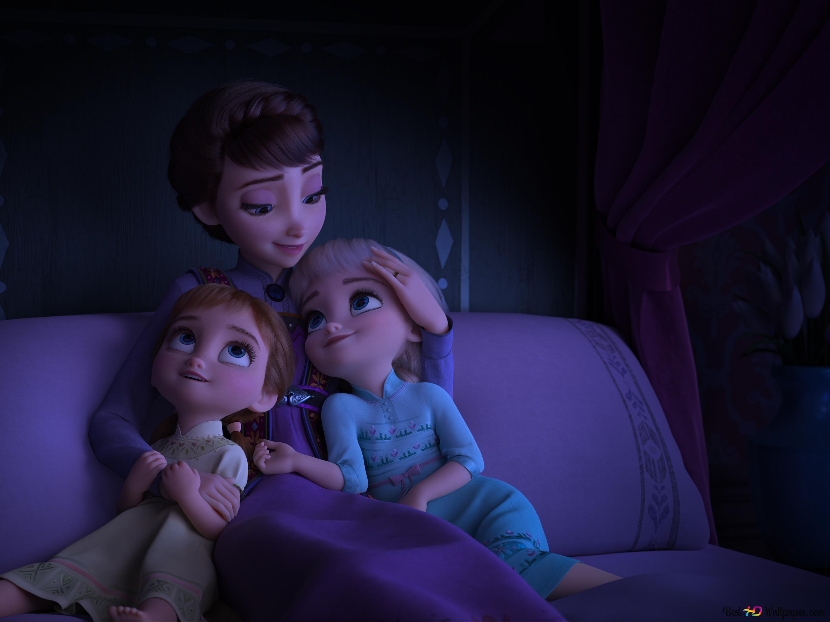 Elsa And Anna In Frozen 2 Movie Wallpapers