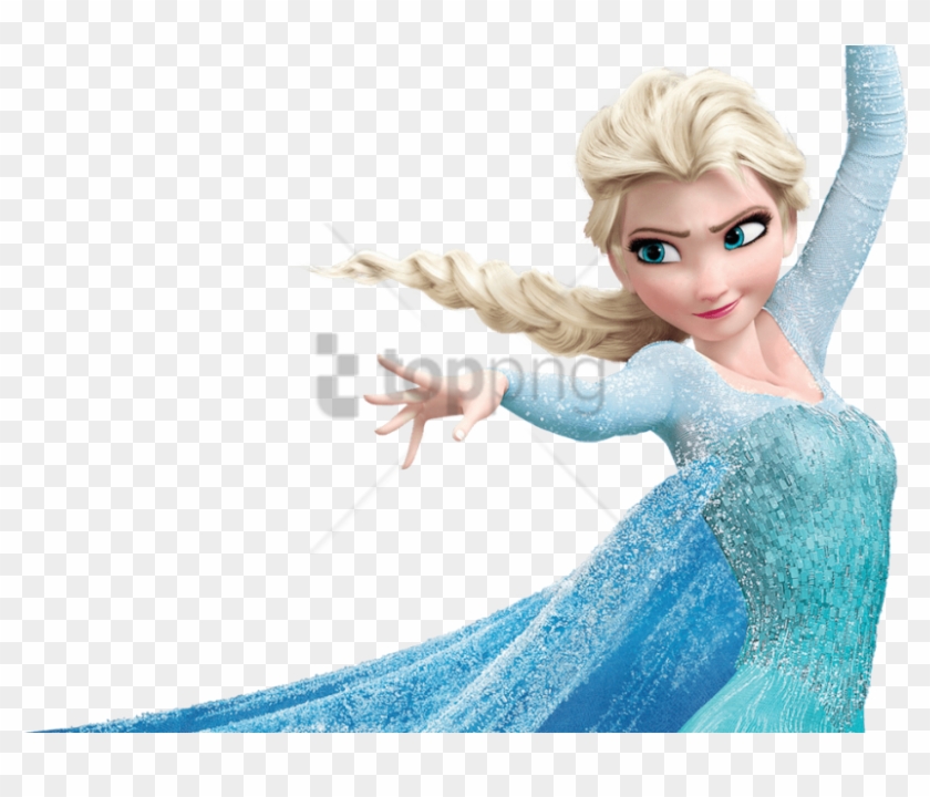 Elsa White Background