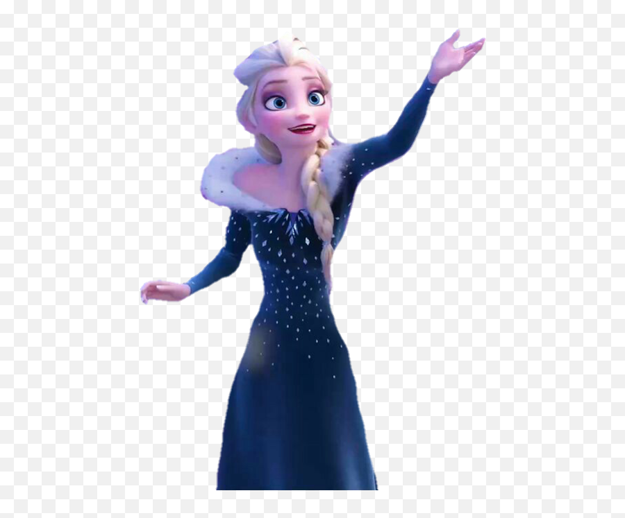 Elsa White Background