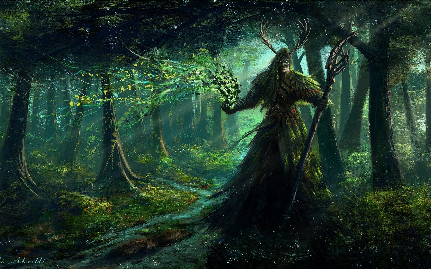 Elven Forest Wallpapers