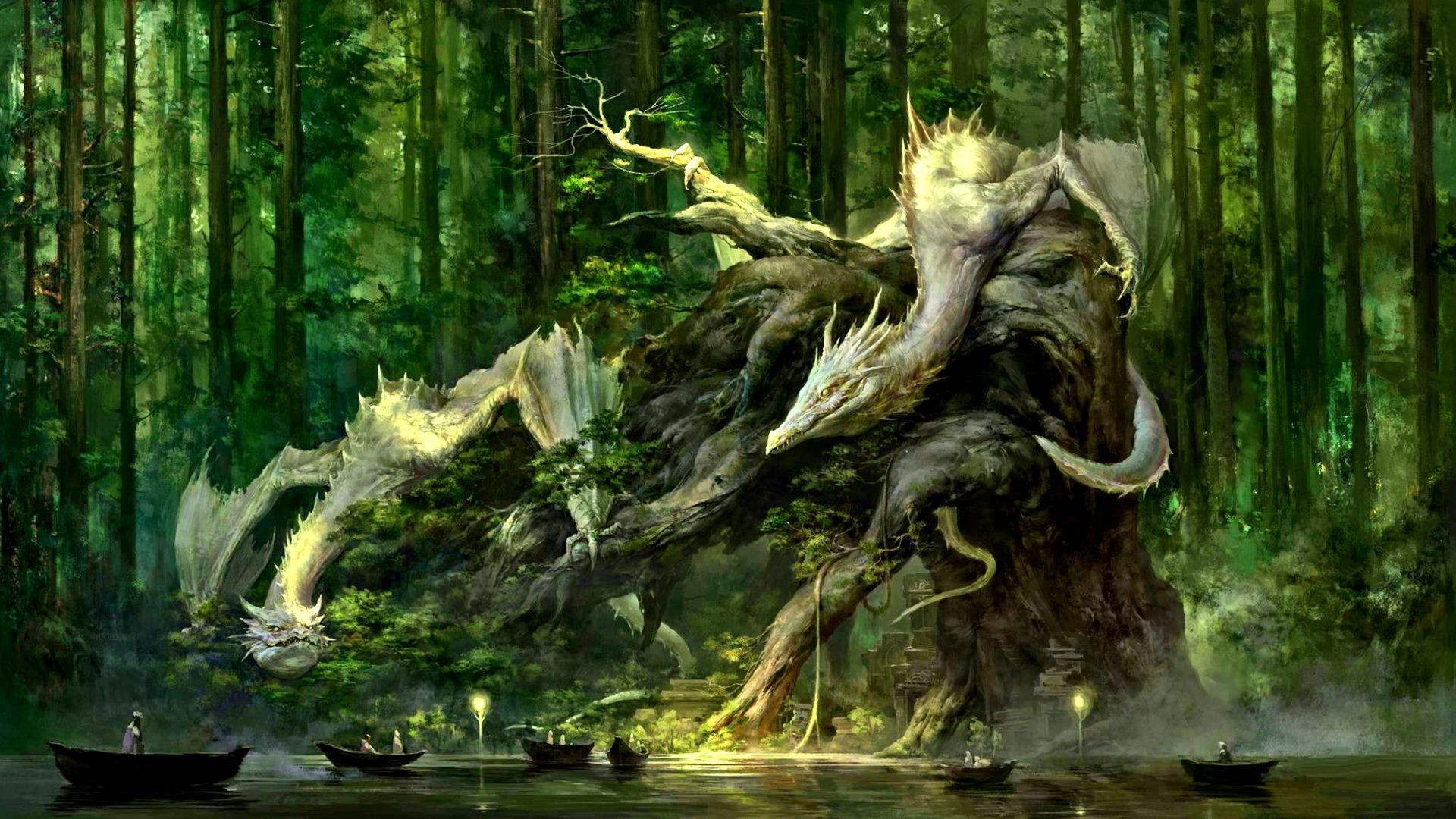 Elven Forest Wallpapers