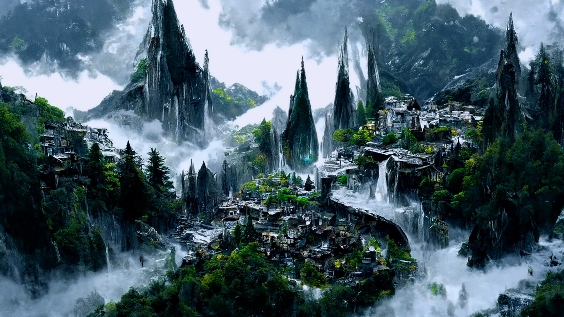 Elven Landscape Wallpapers