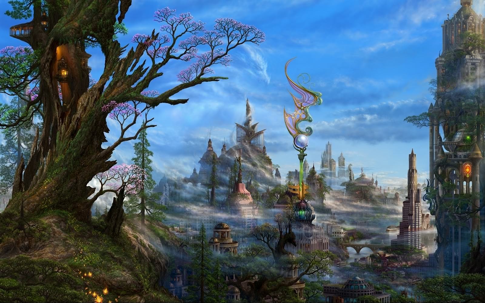 Elven Landscape Wallpapers