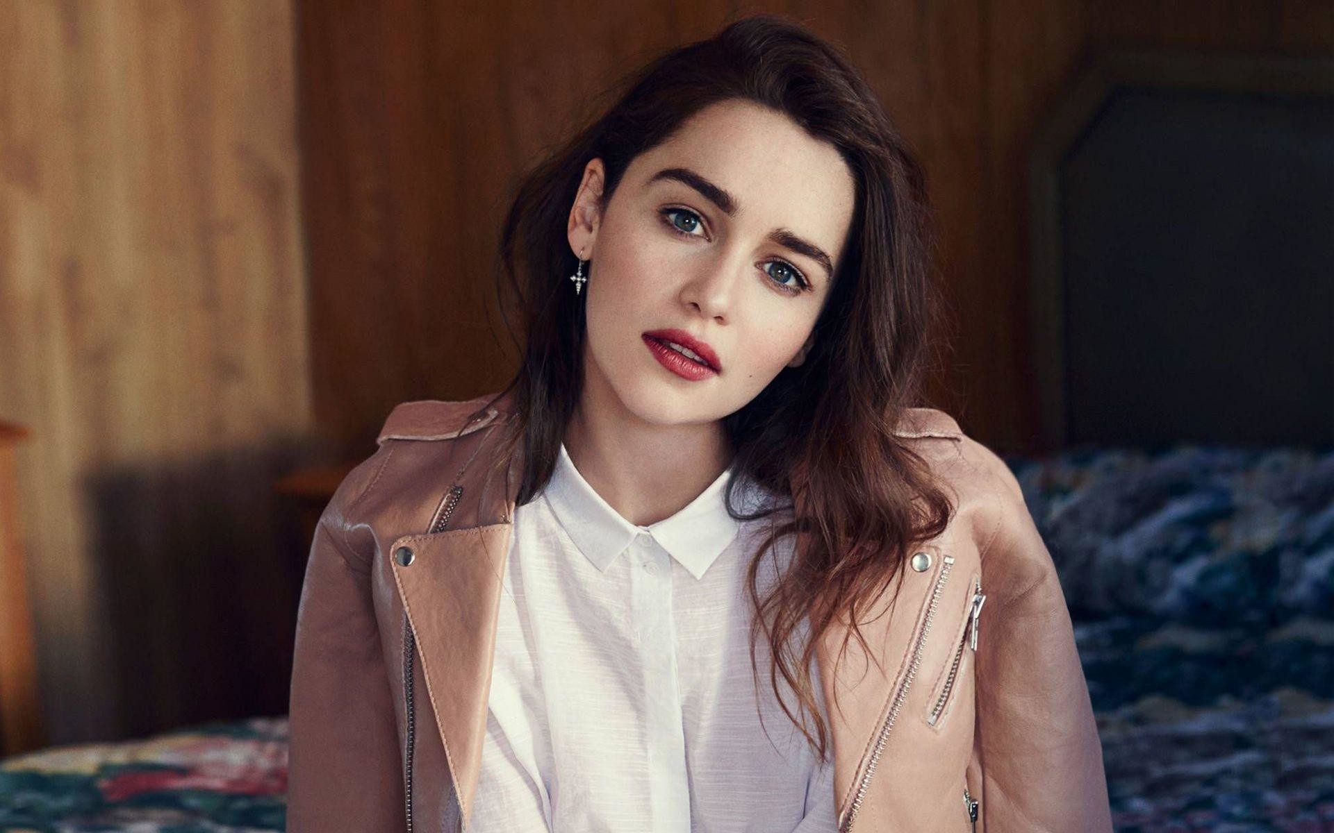 Emilia Clarke Flare Photoshoot Wallpapers