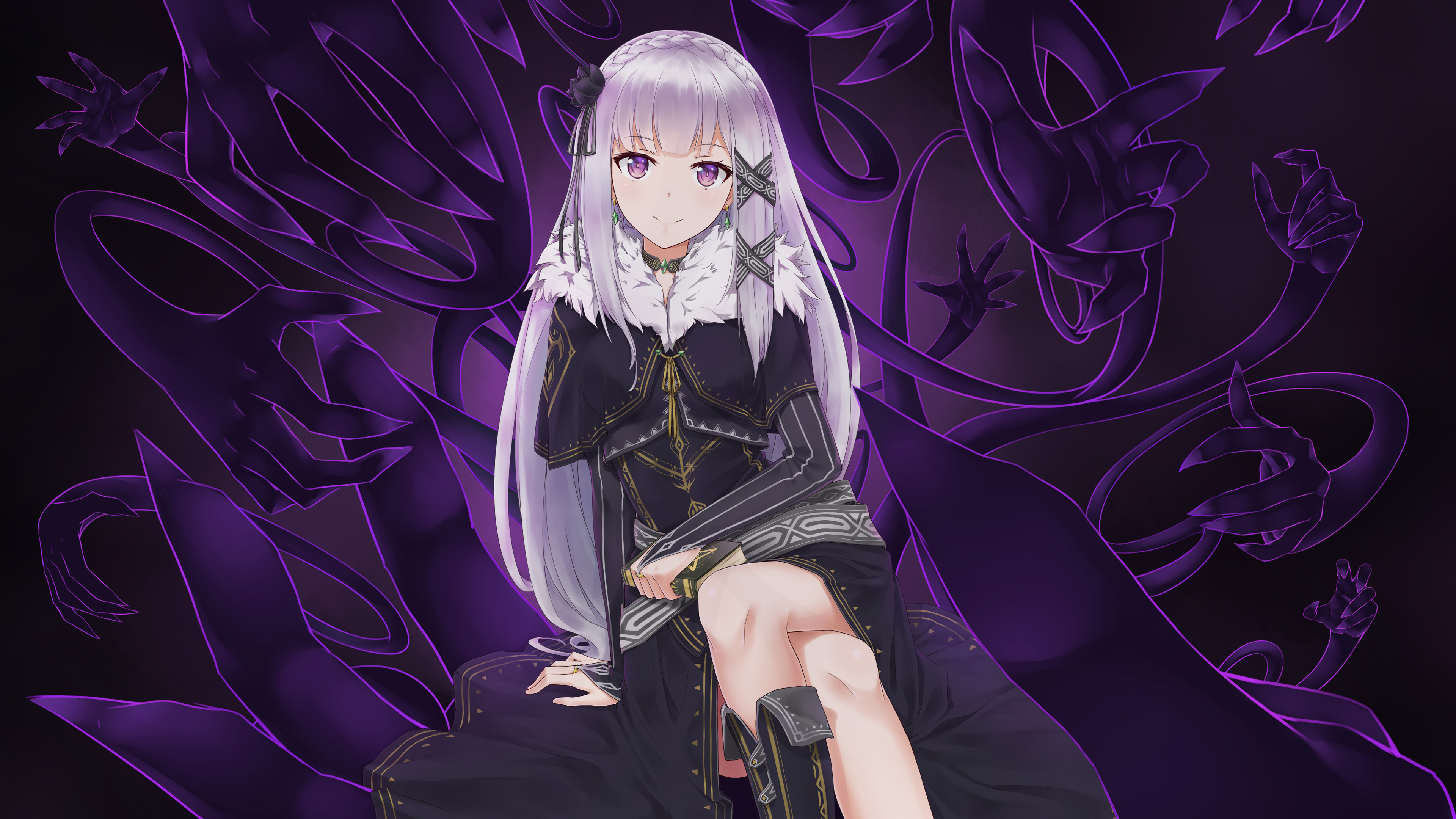 Emilia Re Zero Wallpapers