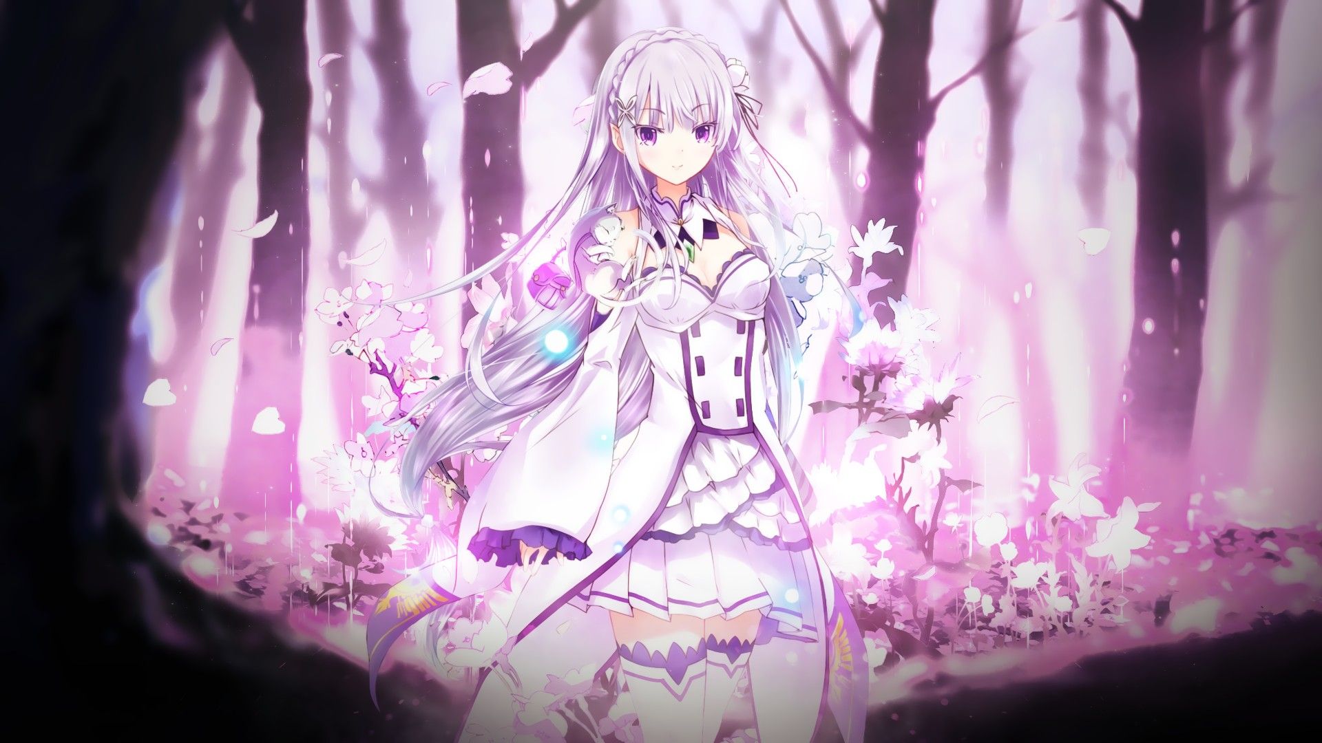 Emilia Re Zero Wallpapers