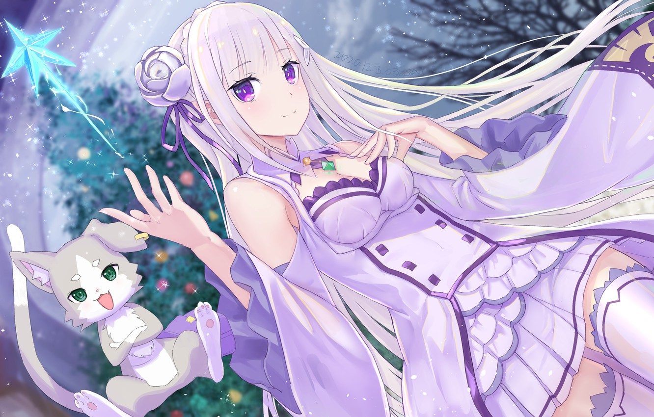 Emilia Re Zero Wallpapers