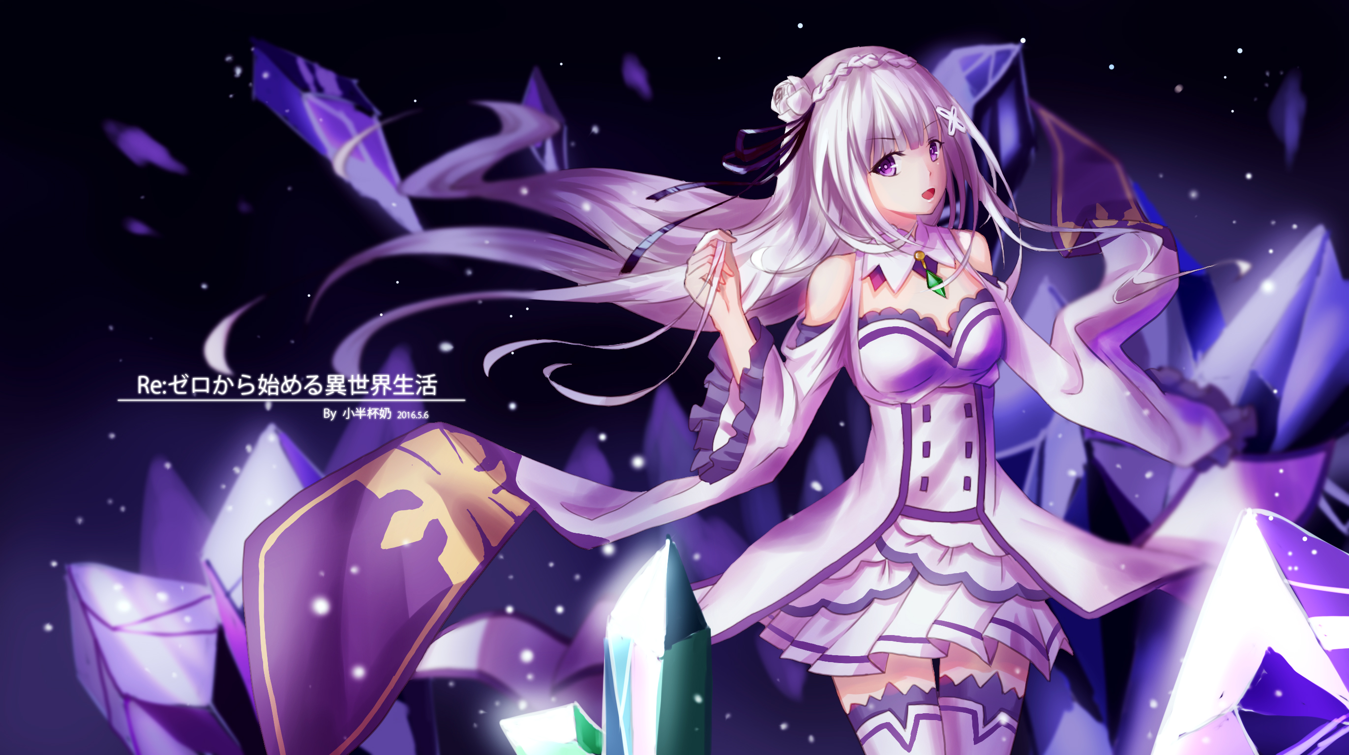 Emilia Re Zero Wallpapers