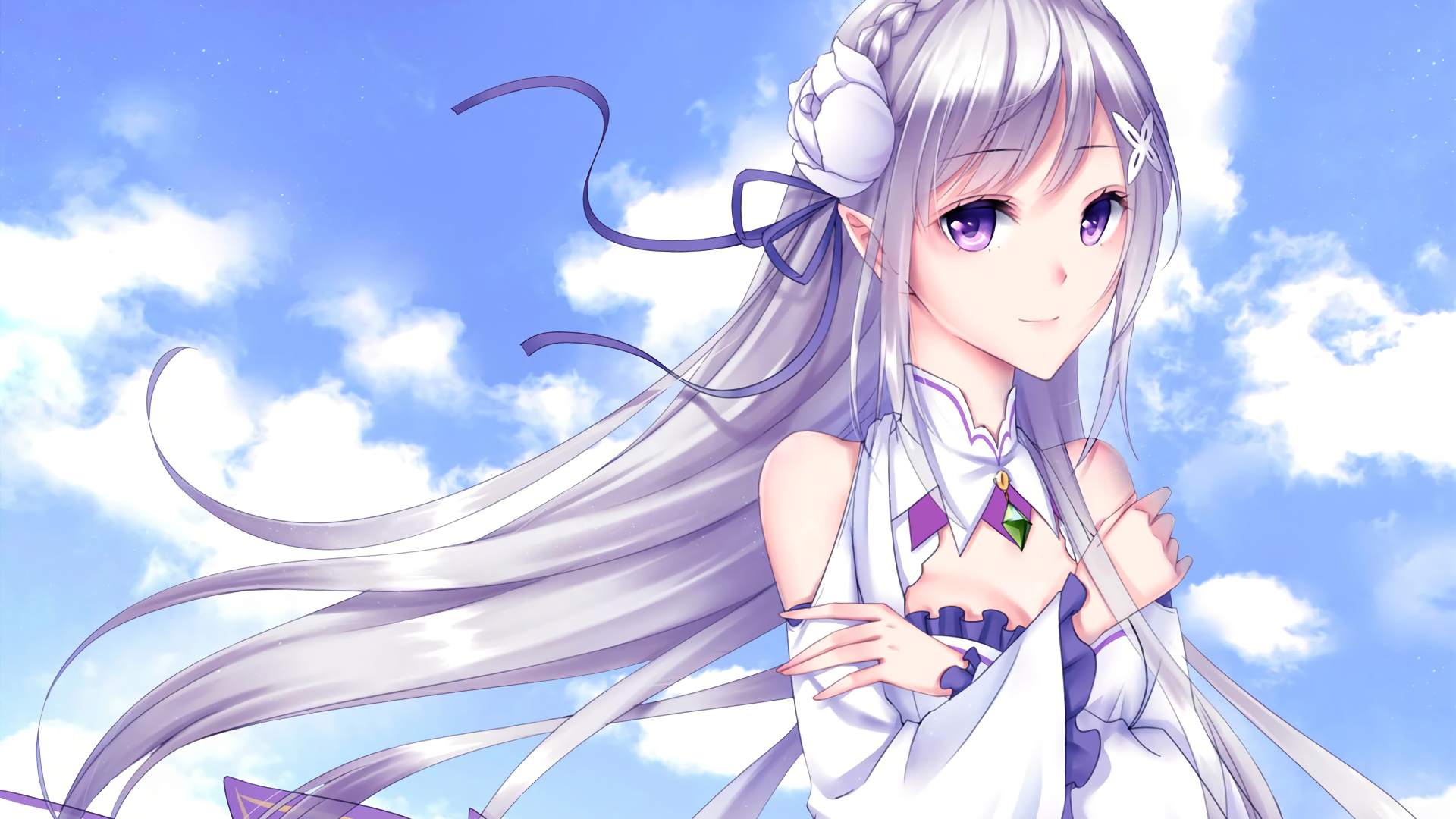 Emilia Re Zero Wallpapers