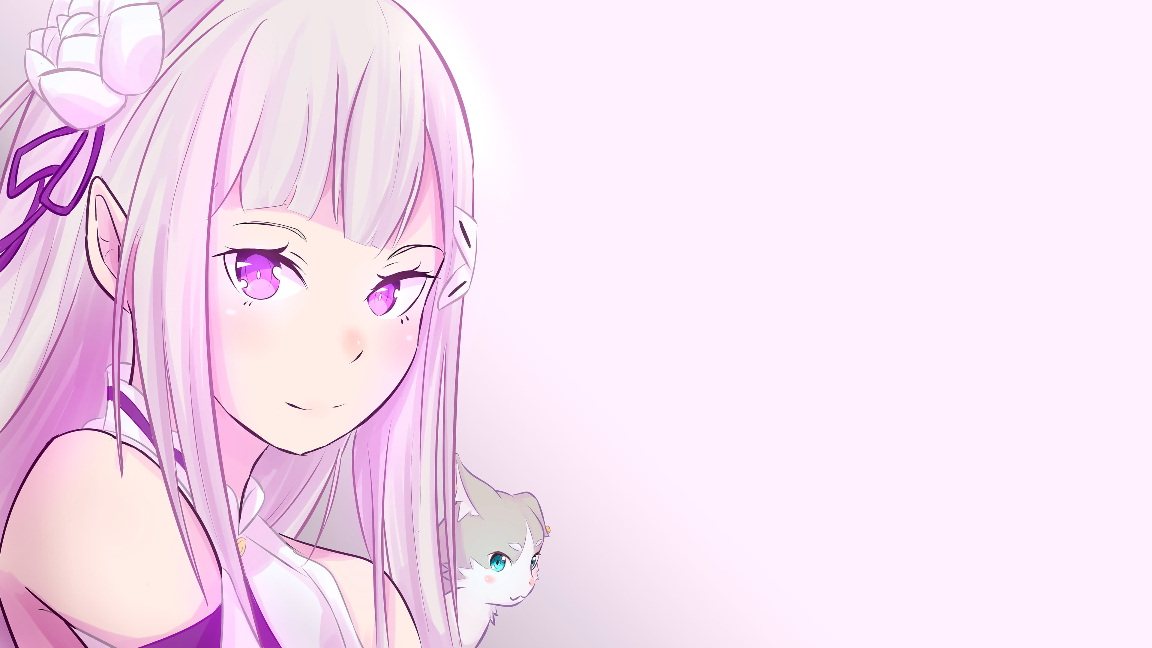 Emilia Re Zero Wallpapers