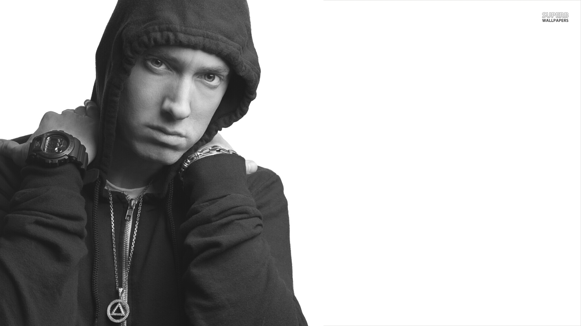 Eminem White Background