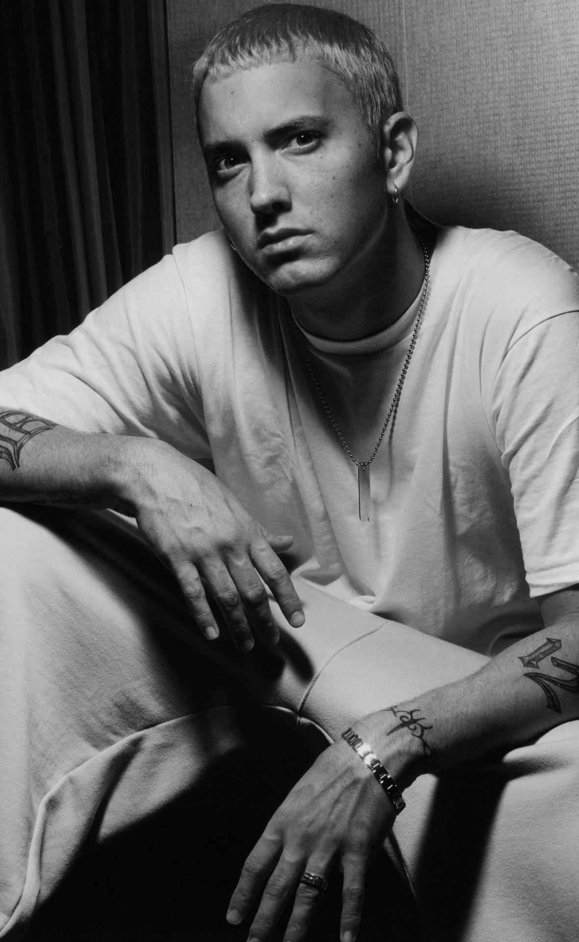 Eminem White Background