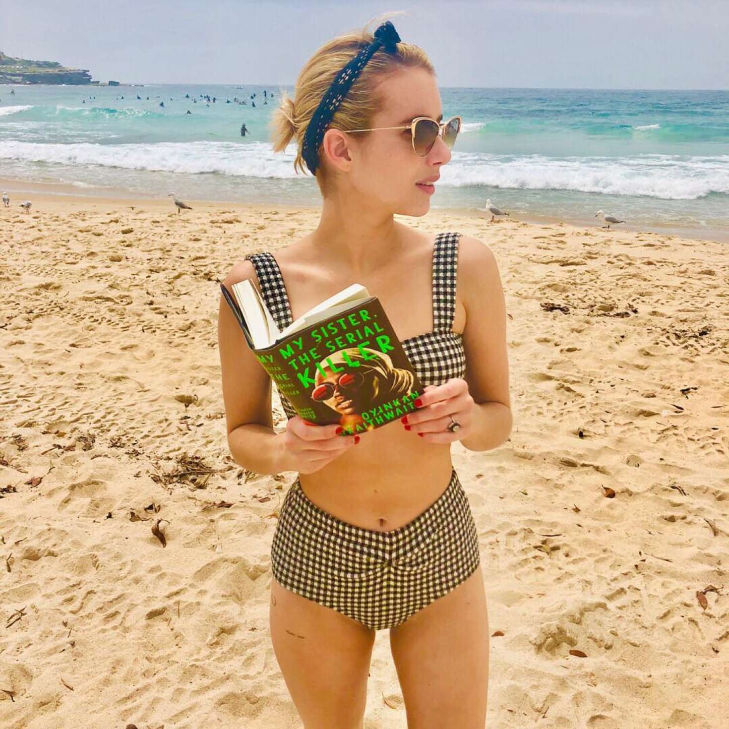 Emma Roberts Swim Suit Wallpapers