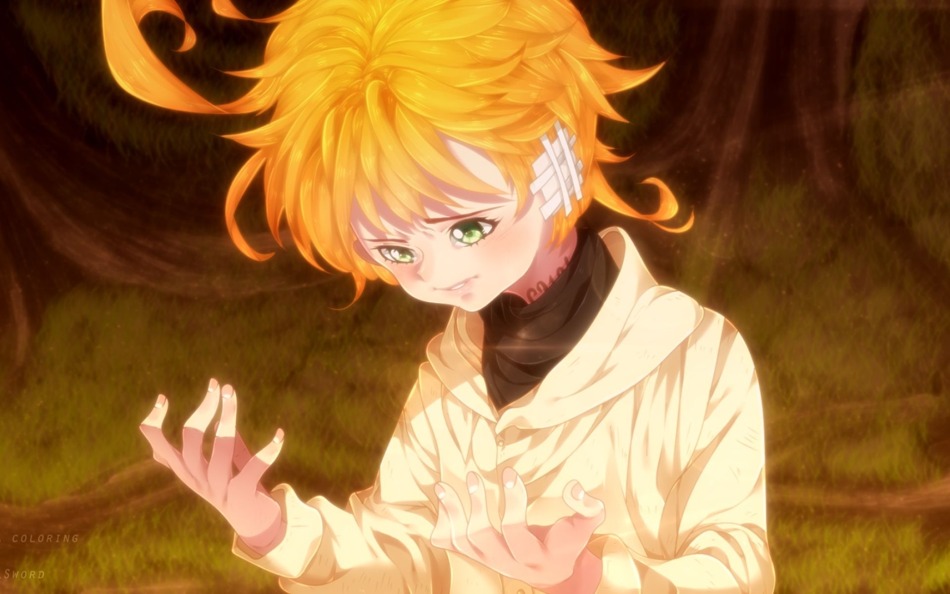 Emma The Promised Neverland Cute Wallpapers