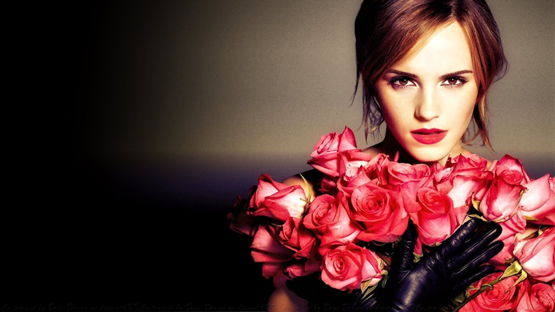 Emma Watson Looking at Viewer Wallpapers