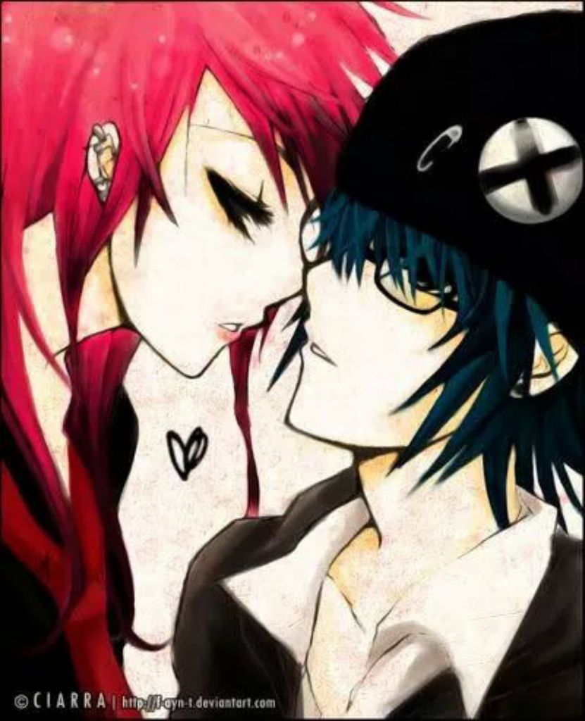 Emo Anime Couples Wallpapers