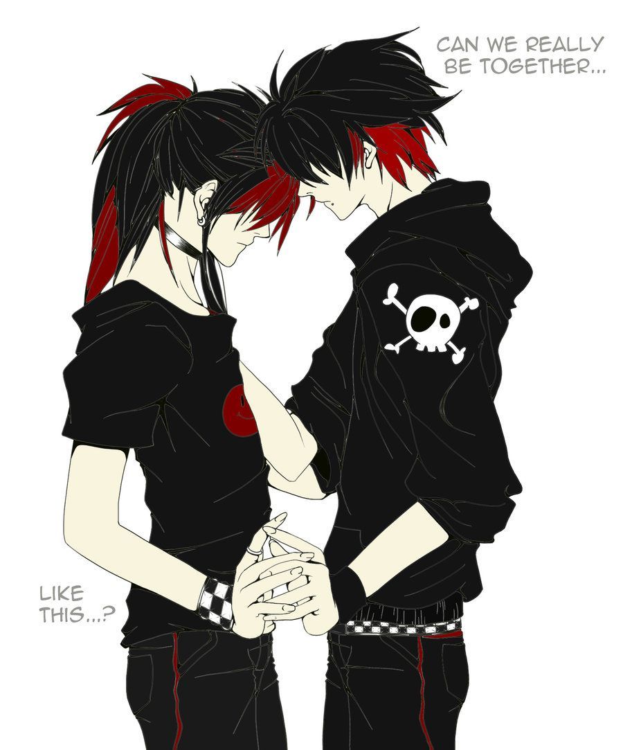 Emo Anime Couples Wallpapers