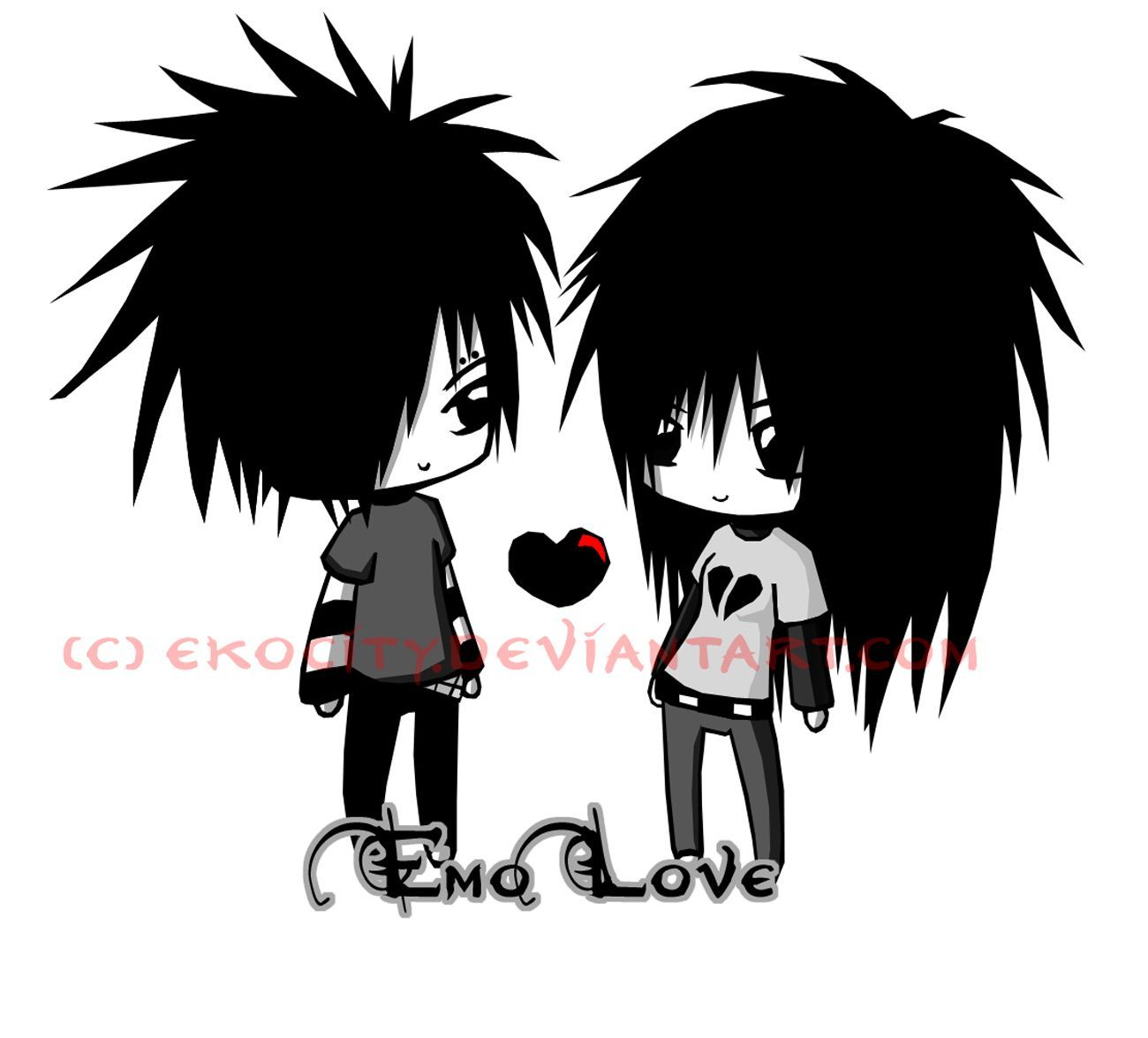 Emo Anime Couples Wallpapers