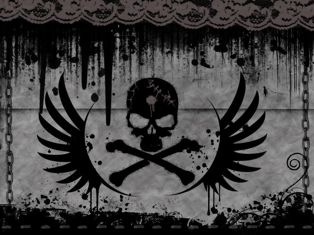 Emo Skulls Wallpapers