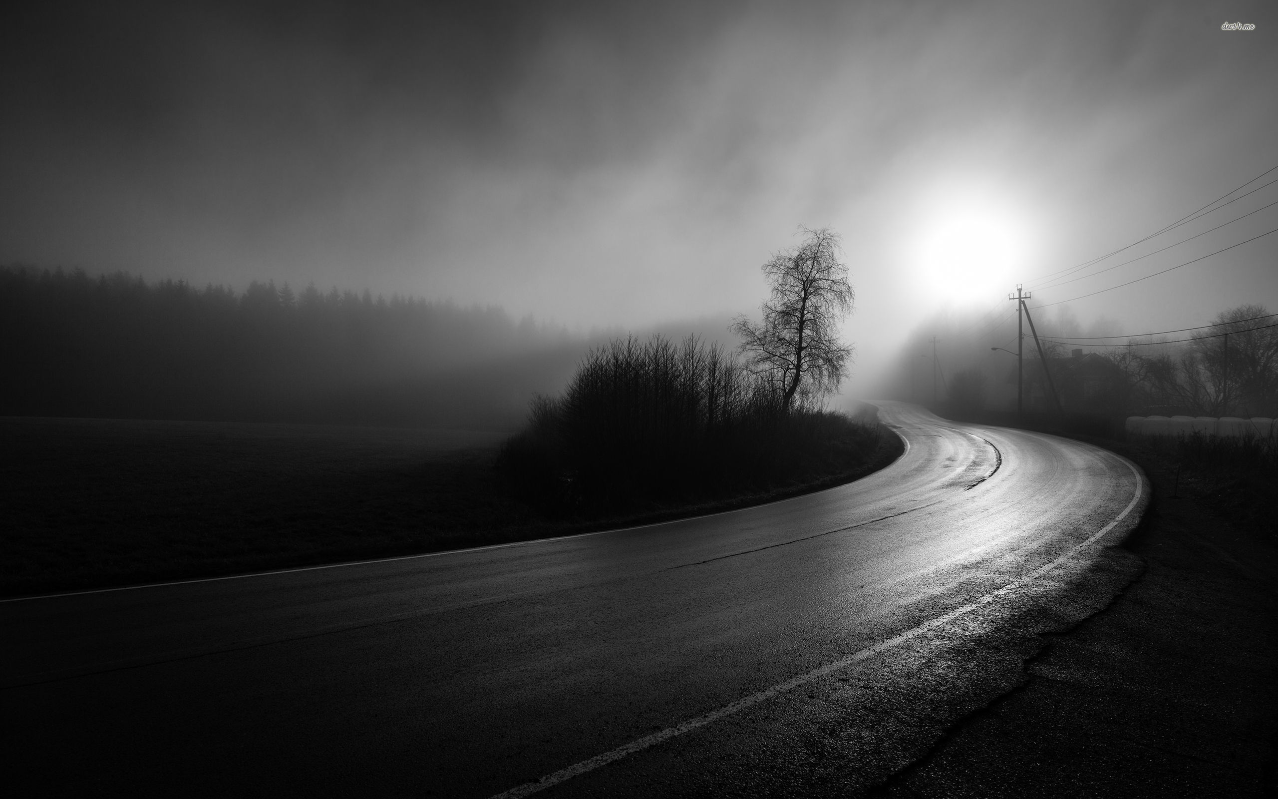 Empty Road Wallpapers