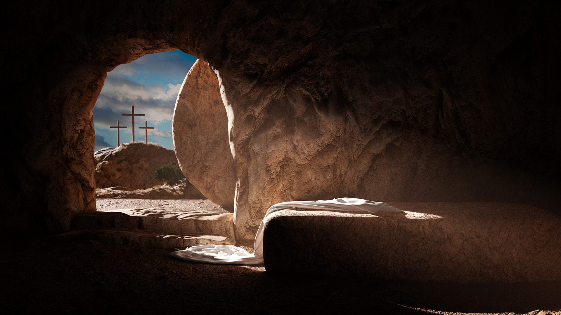 Empty Tomb Of Jesus Picture Wallpapers