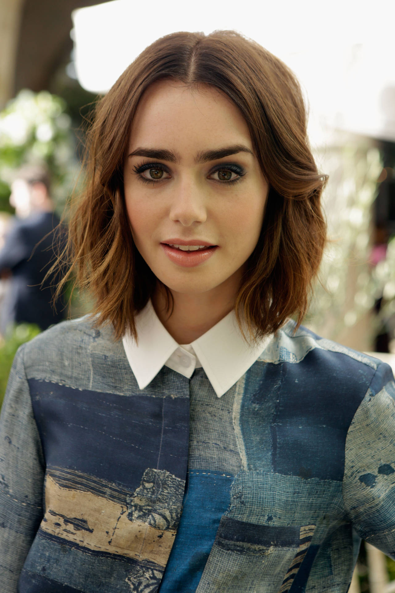 English Actress Lily Collins Wallpapers