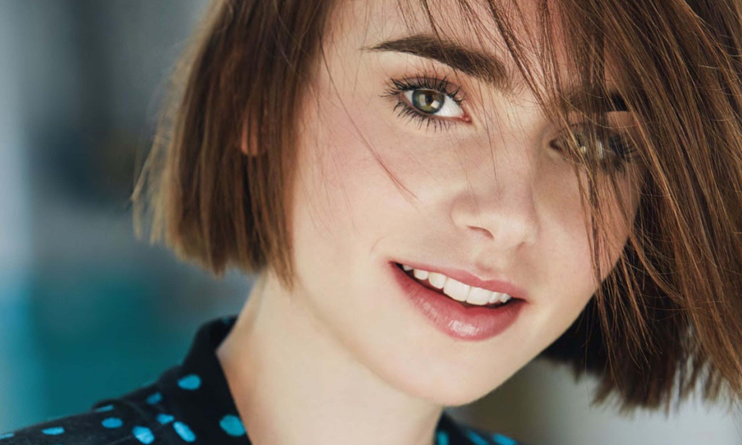 English Lily Collins Wallpapers