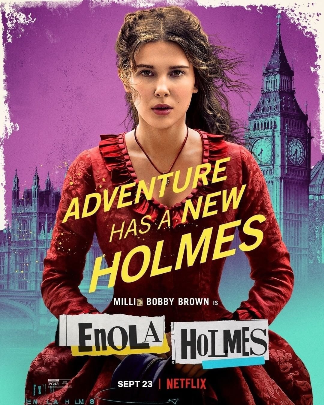 Enola Homes As Millie Bobby Brown Netflix Wallpapers