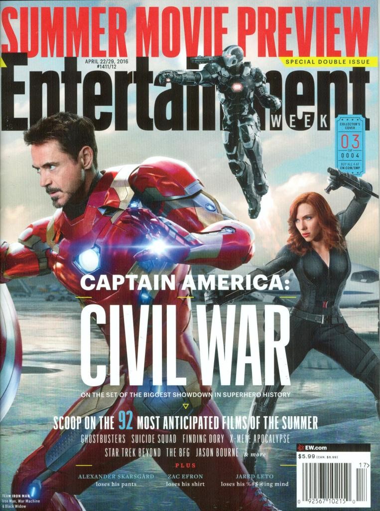 Entertainment Weekly Infinity War Comic Magazine Wallpapers