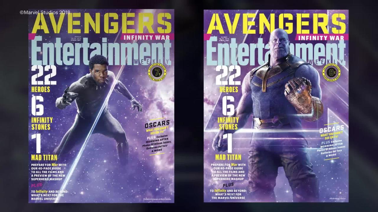 Entertainment Weekly Infinity War Comic Magazine Wallpapers