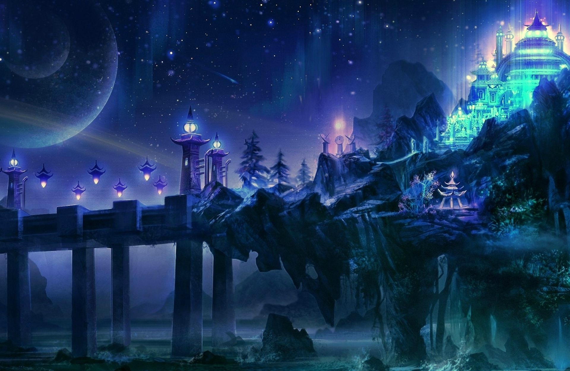 Epic Fantasy Castle Wallpapers