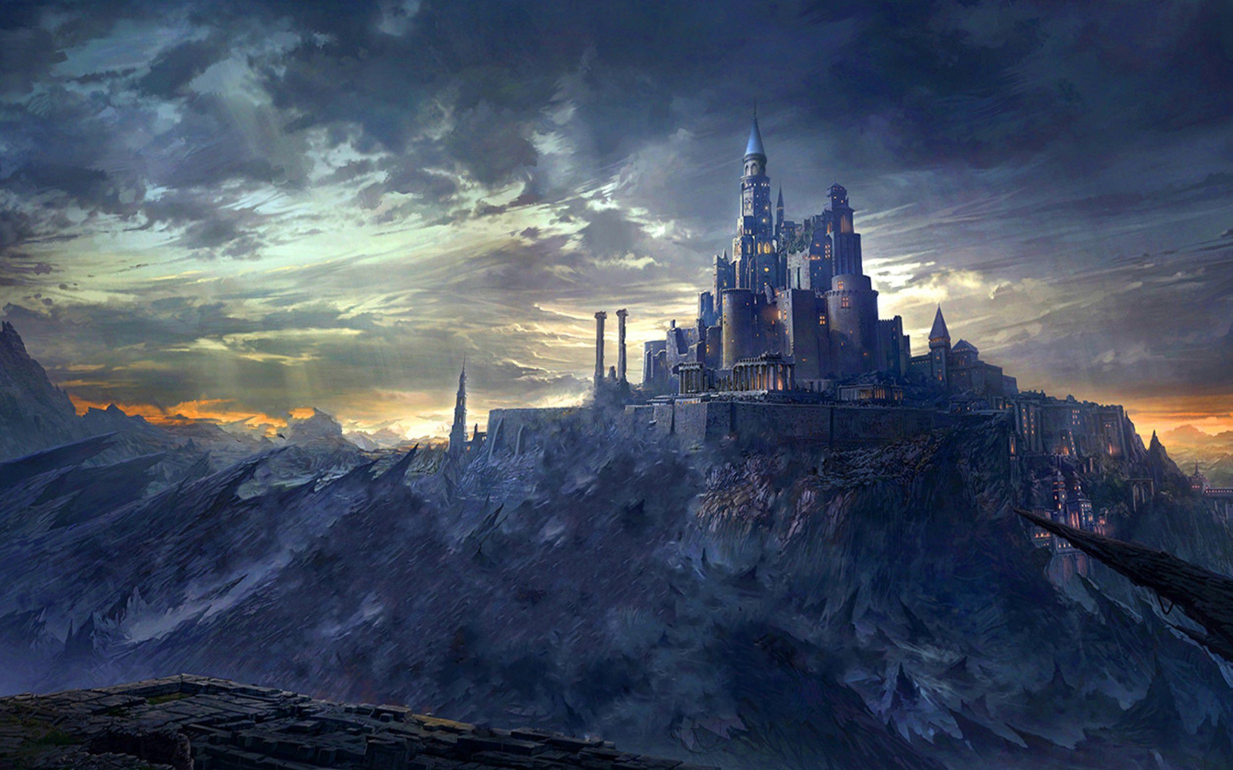 Epic Fantasy Castle Wallpapers