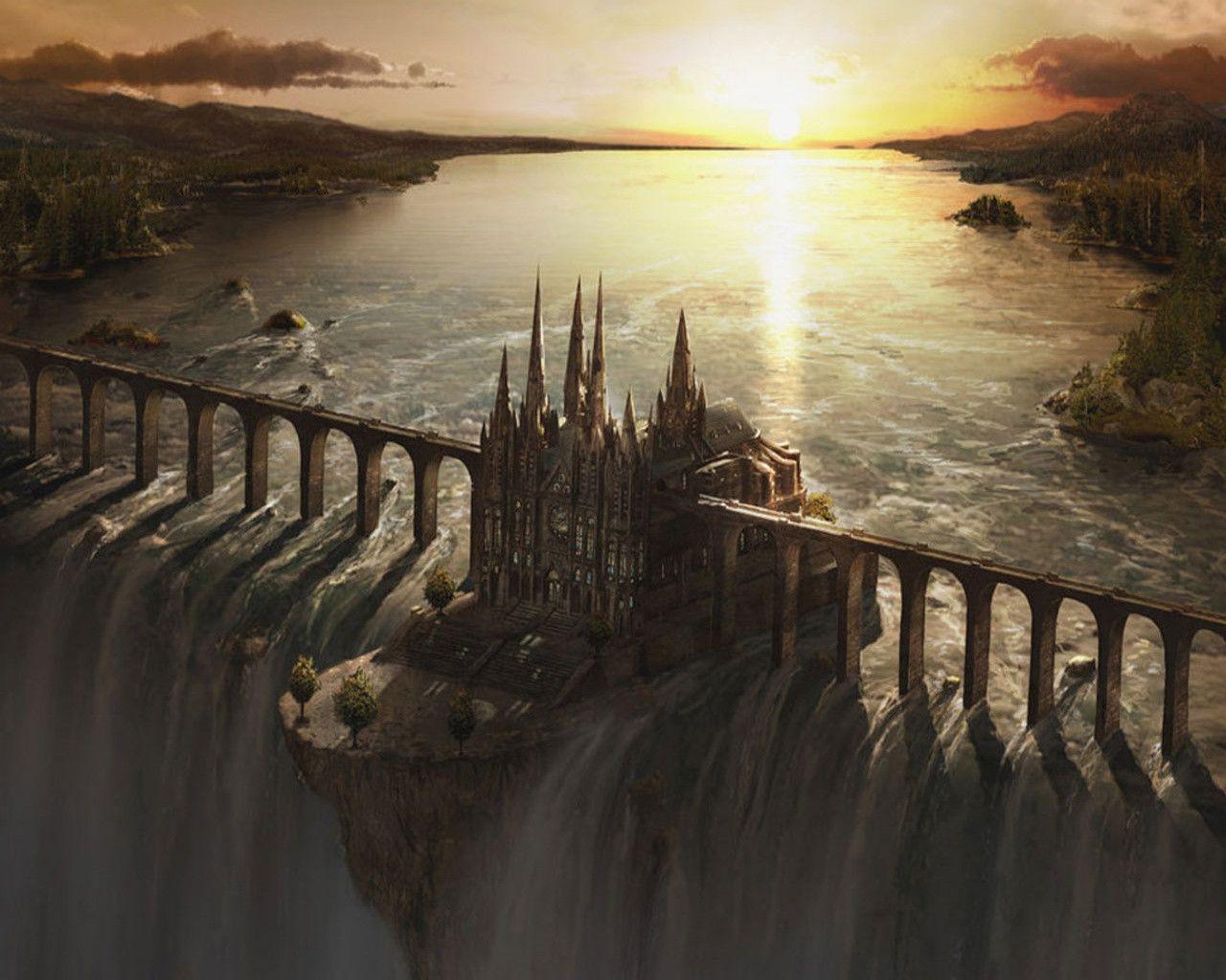 Epic Fantasy Castle Wallpapers