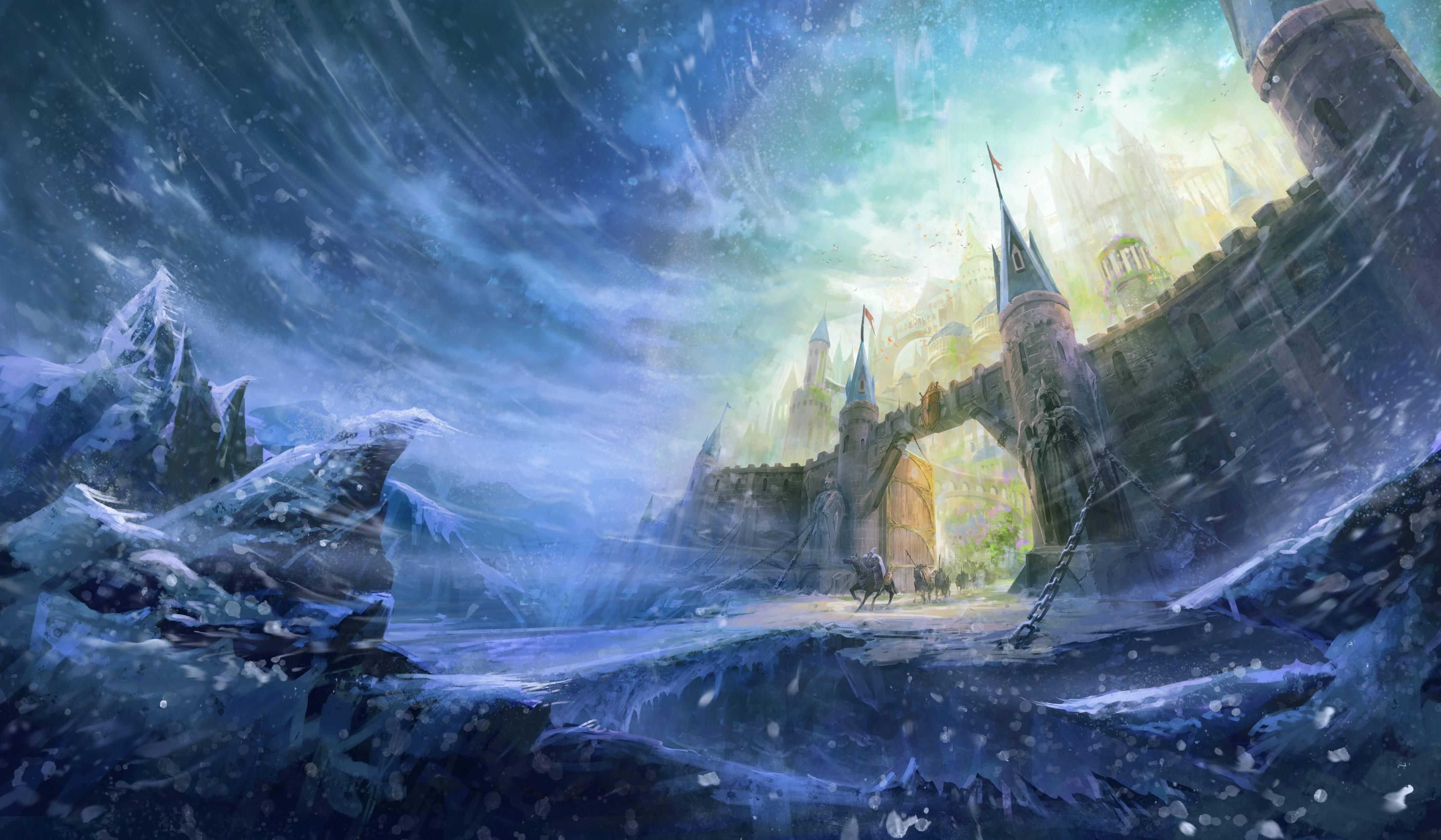 Epic Fantasy Castle Wallpapers