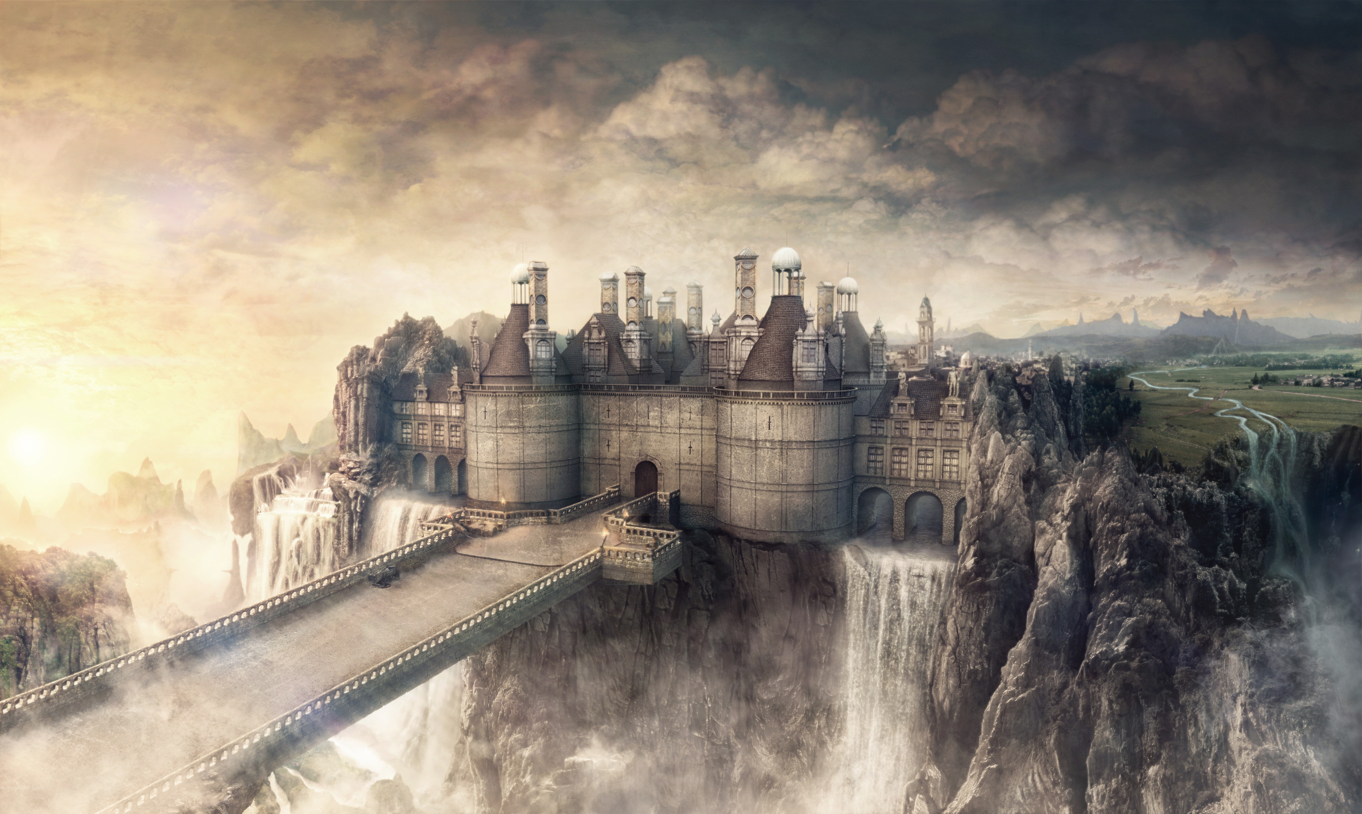 Epic Fantasy Castle Wallpapers