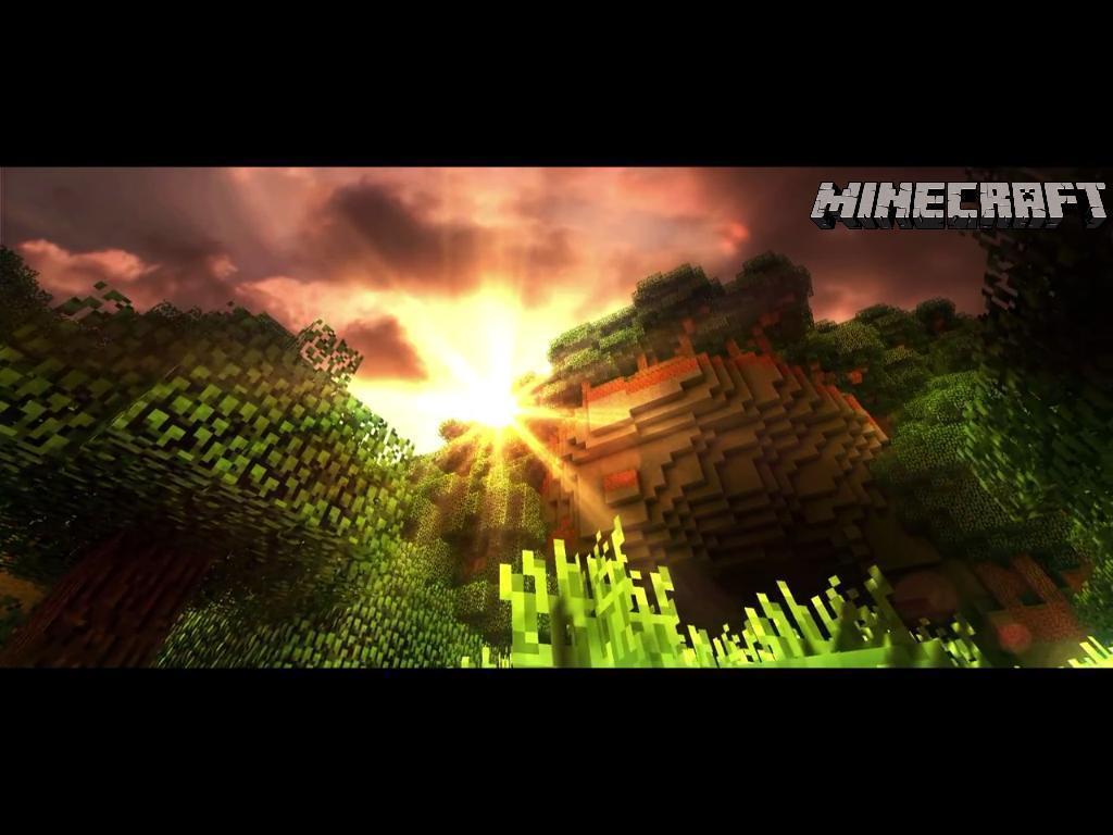 Epic Minecraft Background