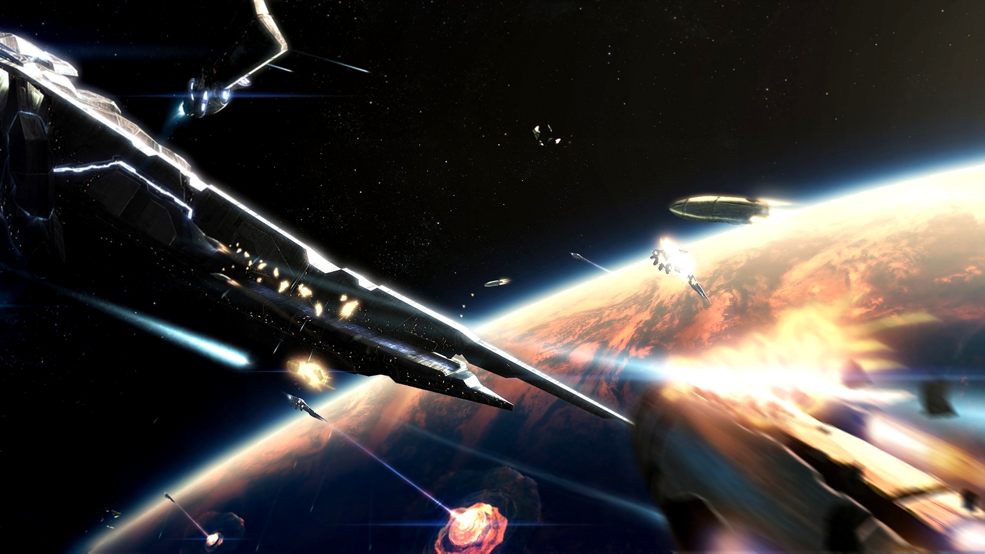 Epic Space Battle Wallpapers