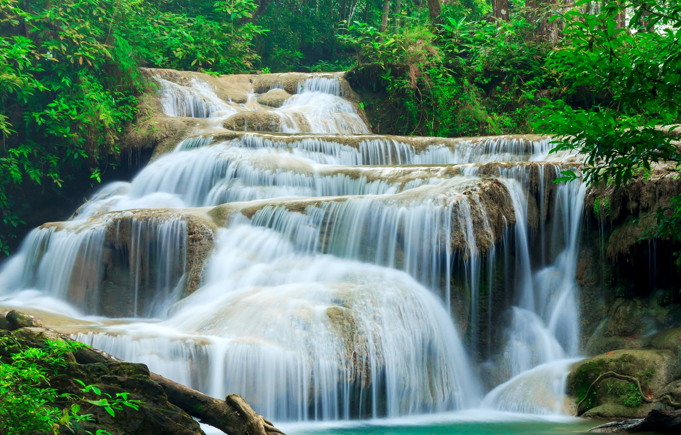 Erawan Waterfall Wallpapers