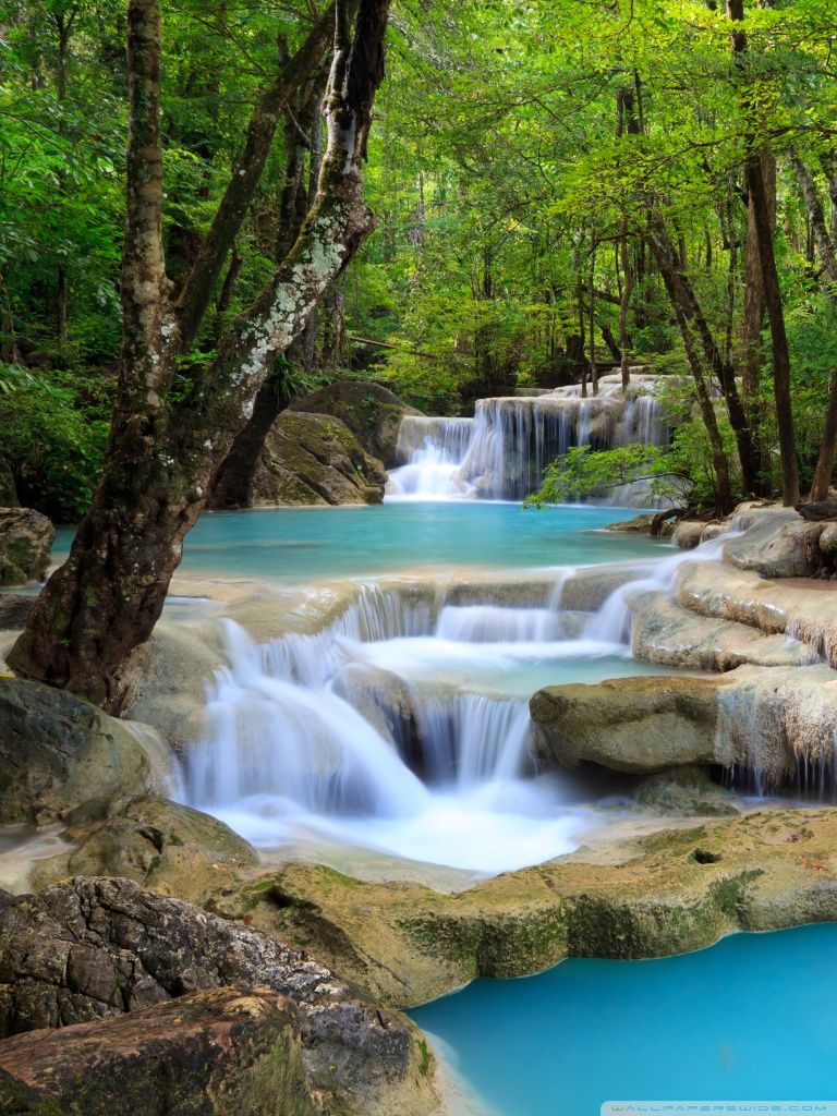 Erawan Waterfall Wallpapers